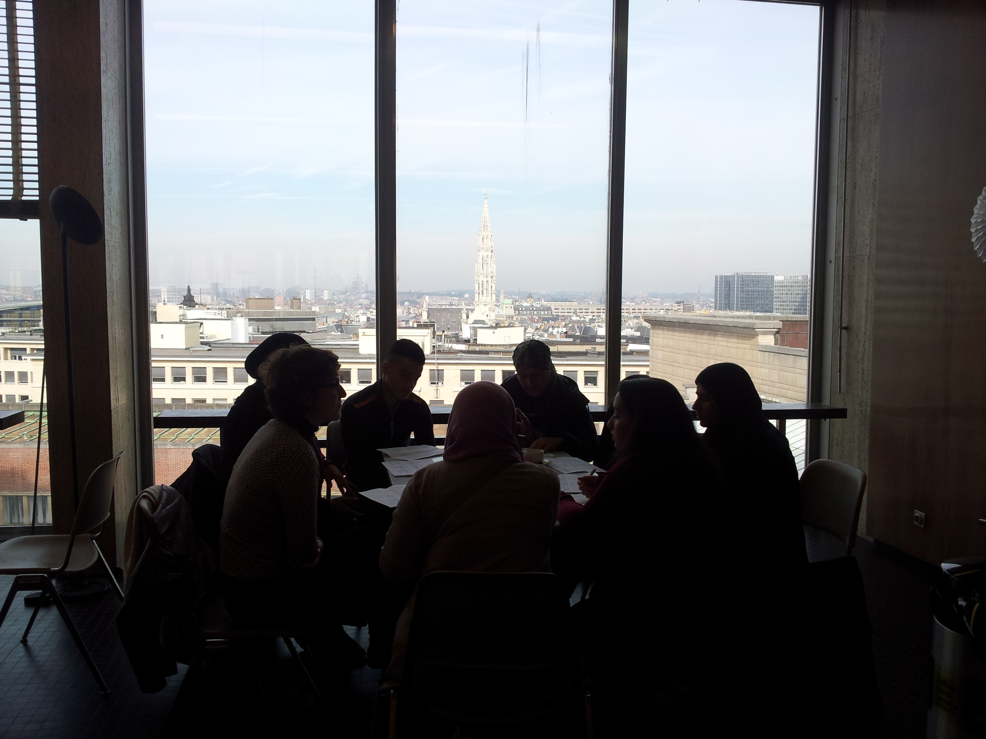 Een fijne dialoog in Brussel