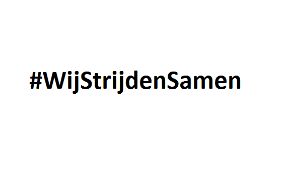 #WijStrijdenSamen