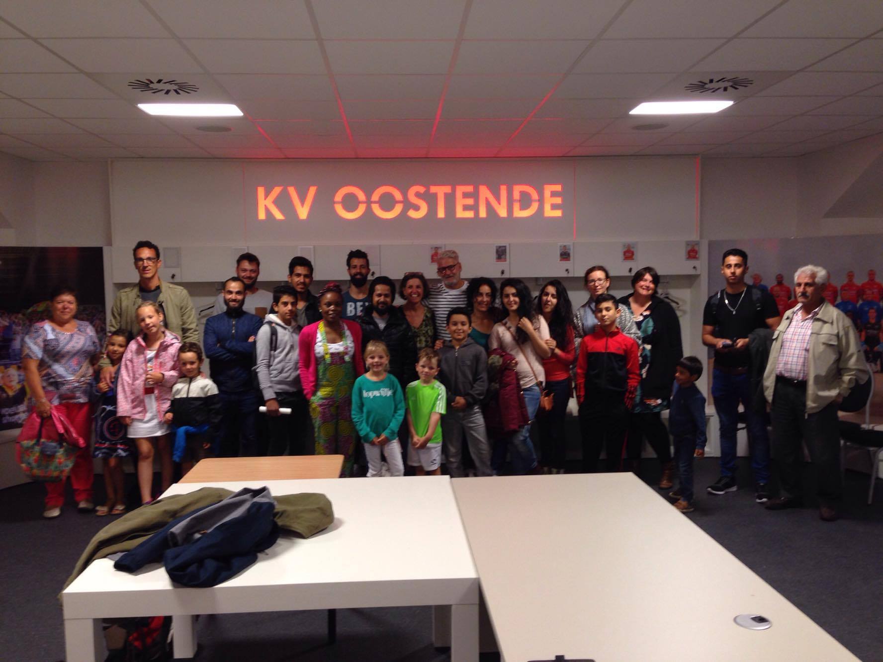Compagnons op bezoek bij KV Oostende
