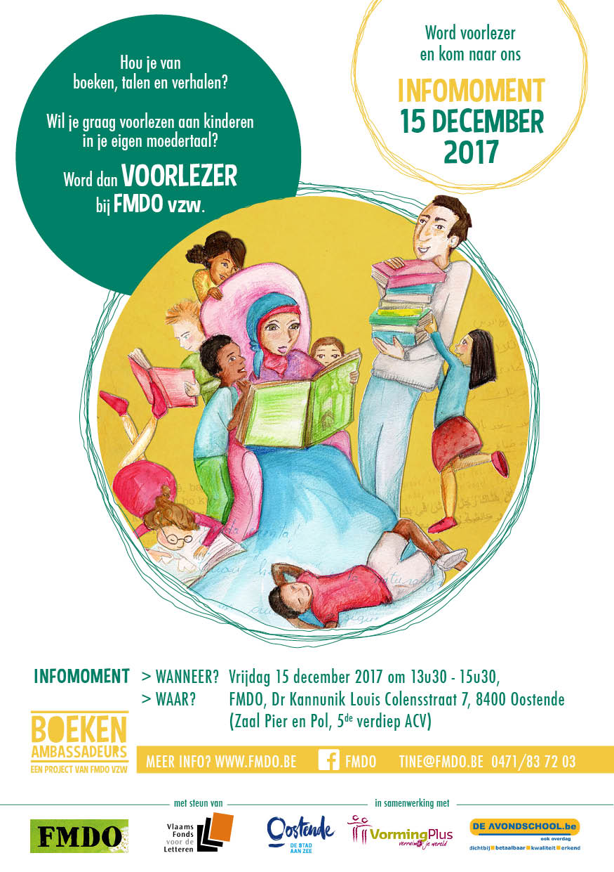 Voorlezers gezocht in Oostende!