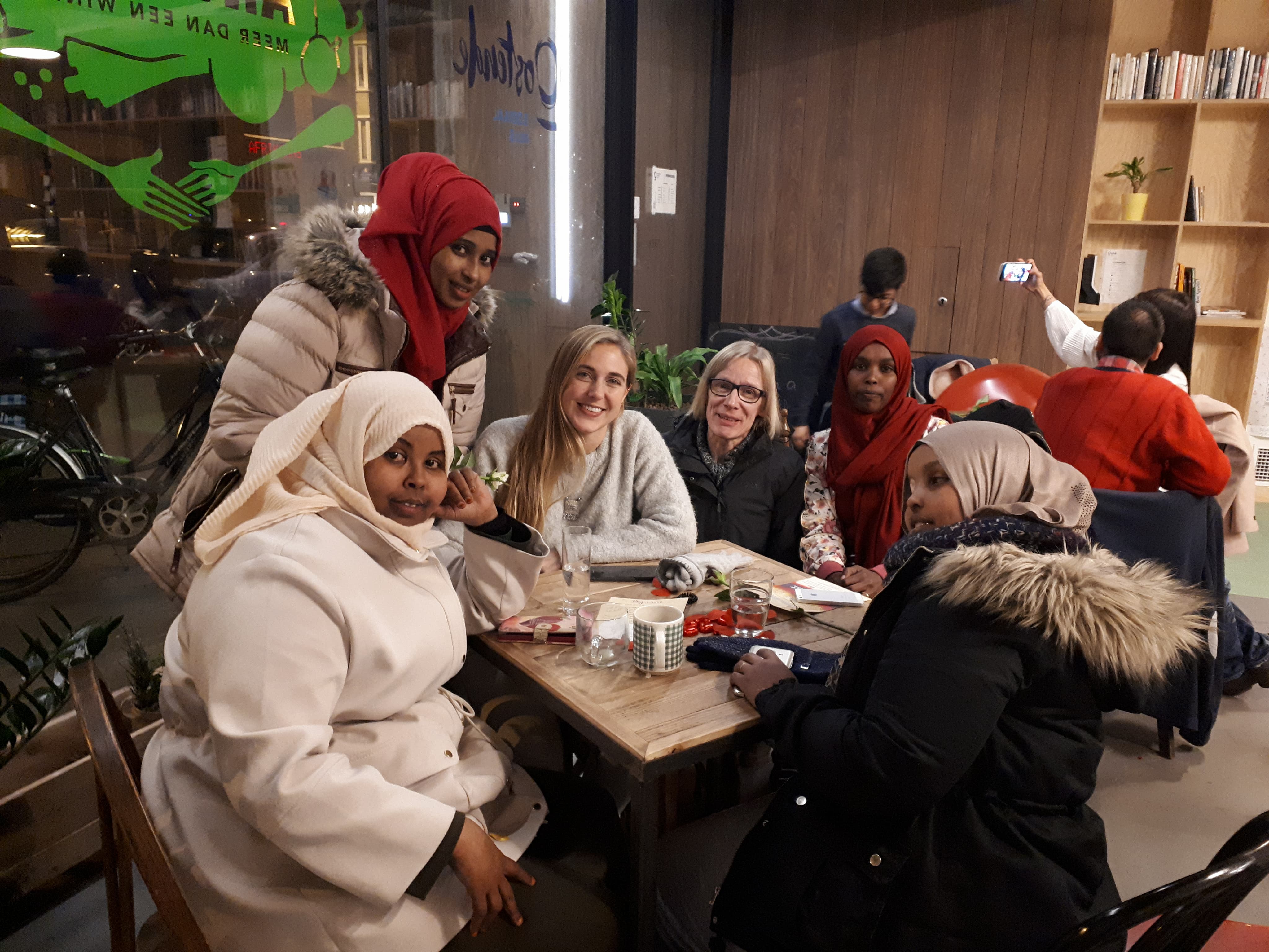 Compagnons vieren vroeg Valentijn