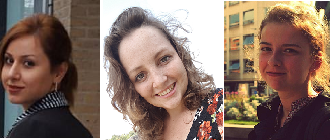 Drie stagiaires