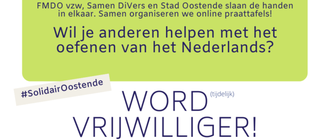 Oproep vrijwilligers_online praattafels