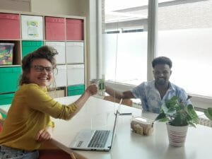 terug op kantoor bij FMDO