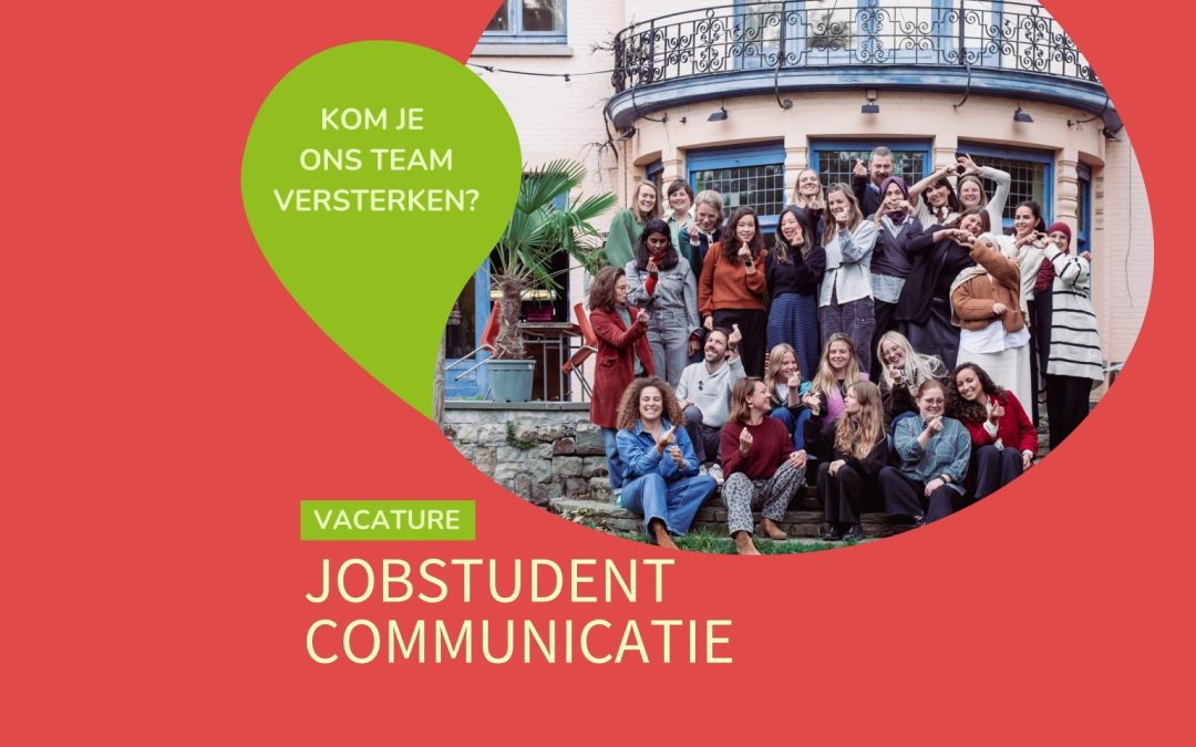Gezocht: jobstudent(e) communicatie