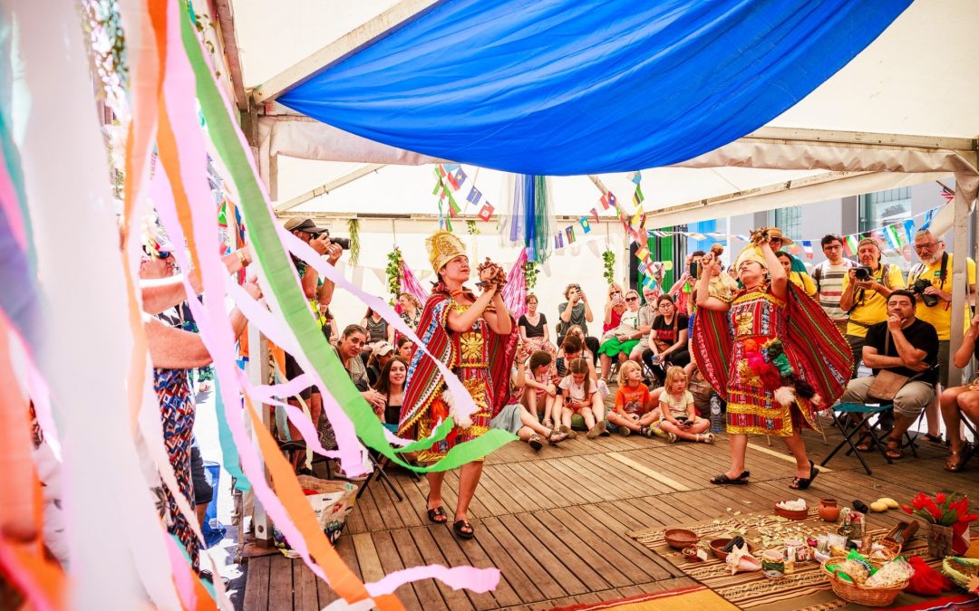 FMDO-wereldmarkt tijdens Borgerrio in Antwerpen